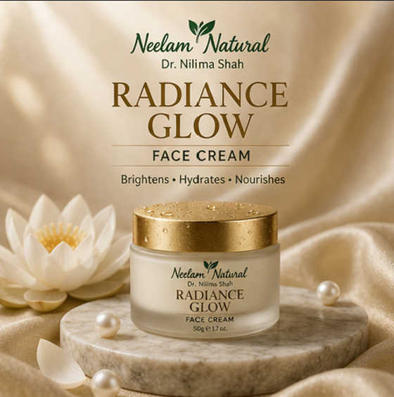 Radiance Glow Face Cream - Pure Ayurvedic Saffron Infused